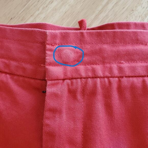 J. Crew Cotton Shorts 4" inseam - Coral - Size XS -GUC - Picture 7 of 7